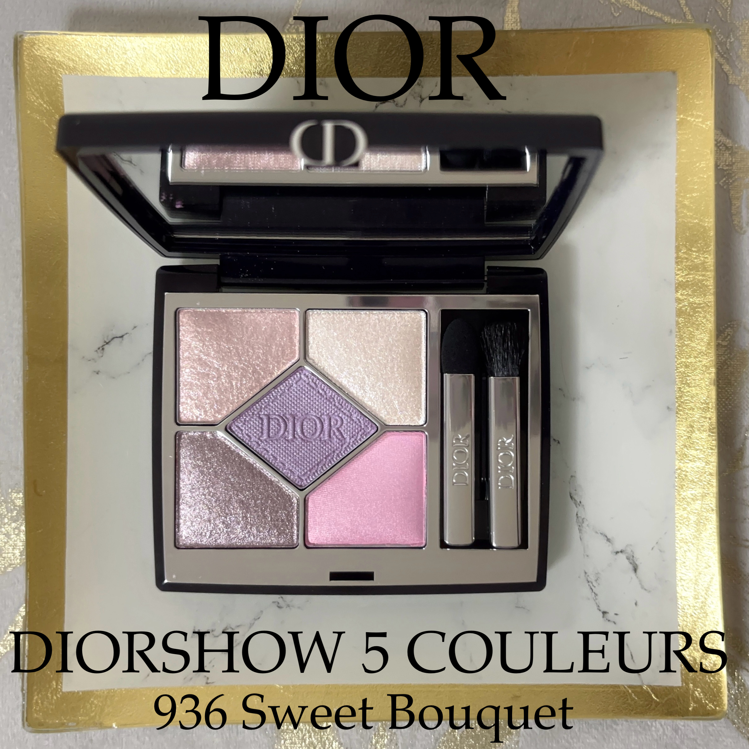 Diorショウサンククルール936 スイートブーケ 限定】Dior(ディオール)「サンククルール 936 スウィートブーケ」が3