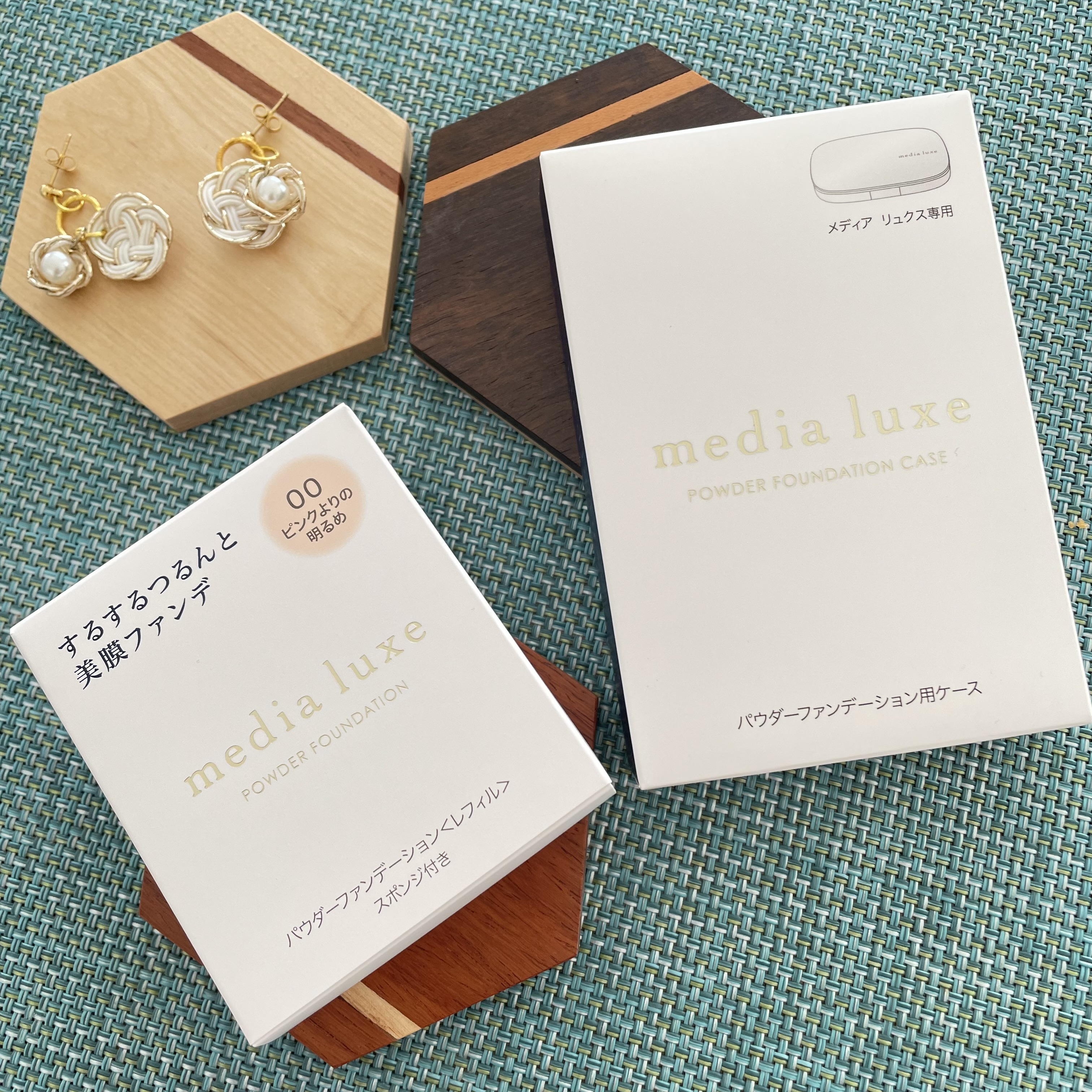 media luxe メディア リュクス パウダーファンデーション－美容