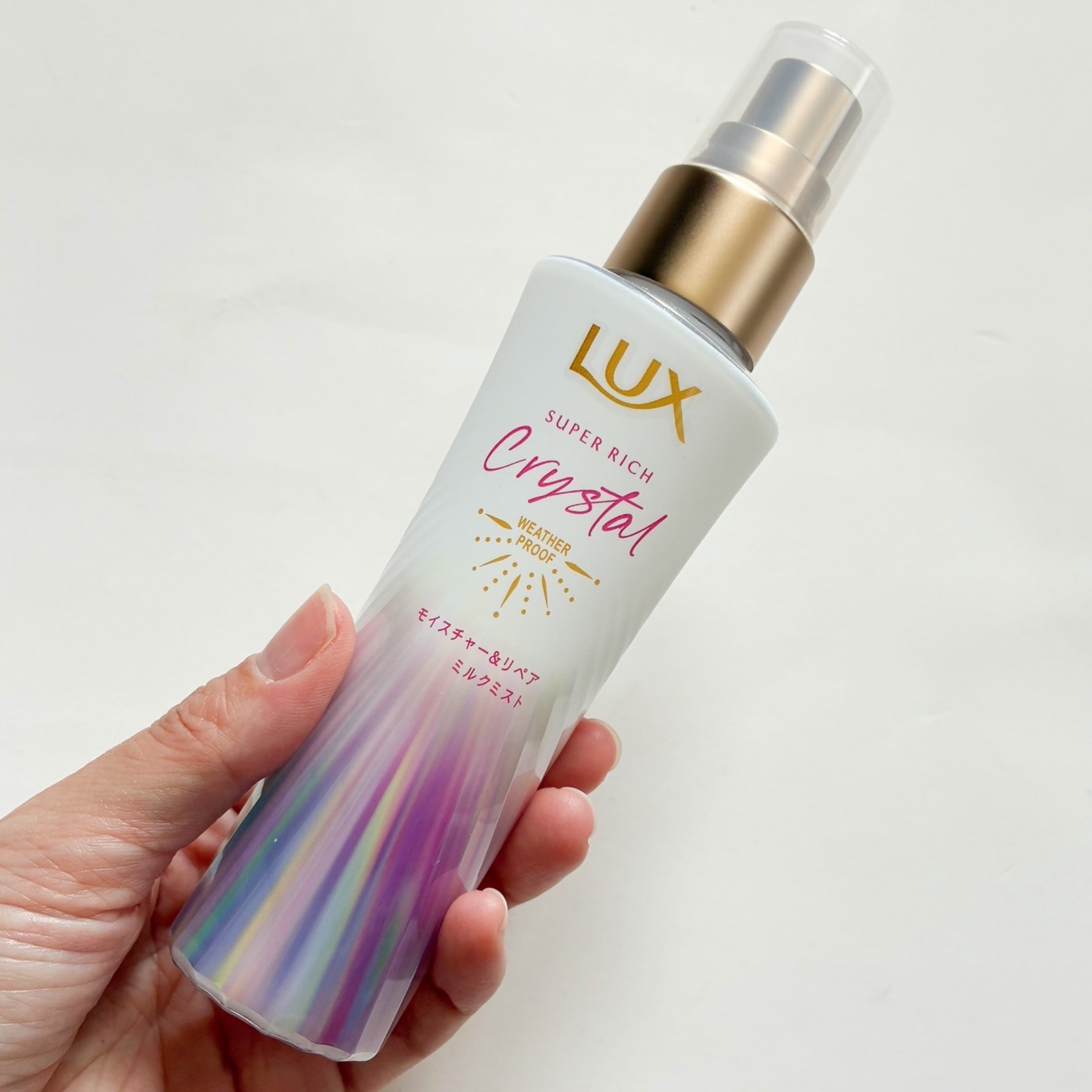 LUX ラックス スーパーリッチクリスタル モイスチャー＆リペア ミルク