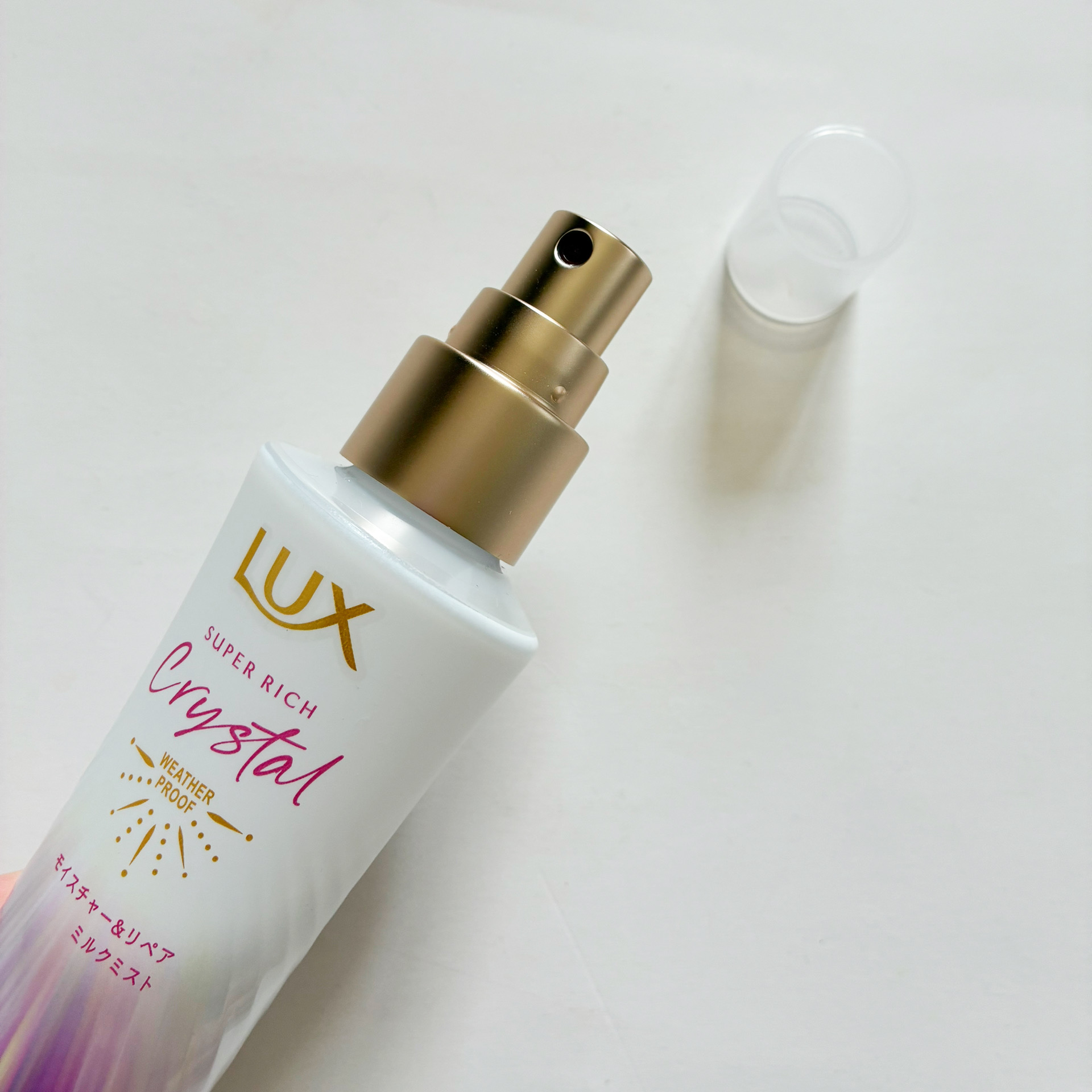 LUX ラックス スーパーリッチクリスタル モイスチャー＆リペア ミルク